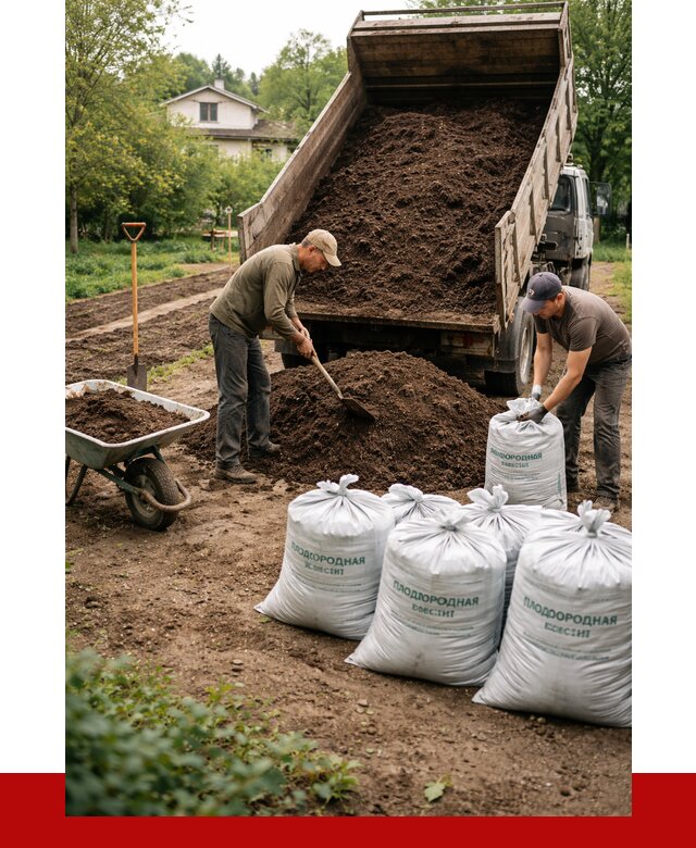 Плодородная смесь в Тутаеве от 4403 р./куб с доставкой | ПРОНЕРУДТтв