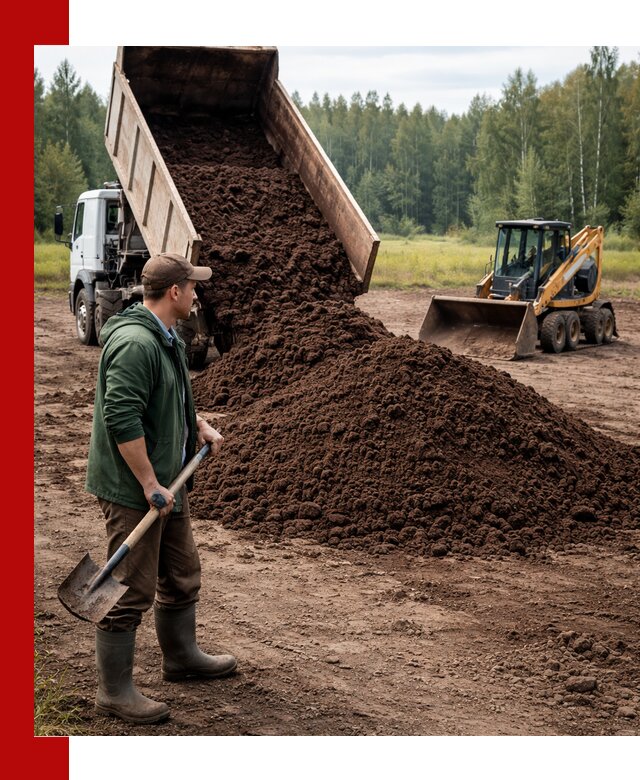 Купить верховой торф с доставкой в Тутаеве для садоводства и растений