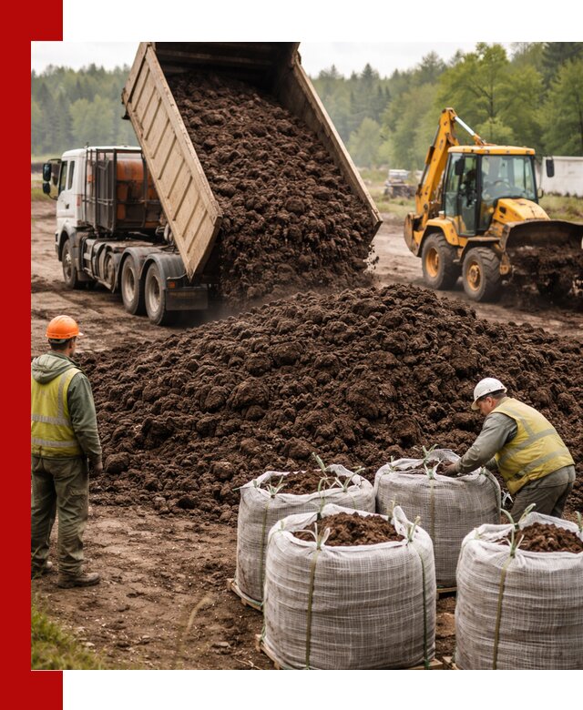 Доставка нейтрального торфа в Тутаеве оптом и в розницу
