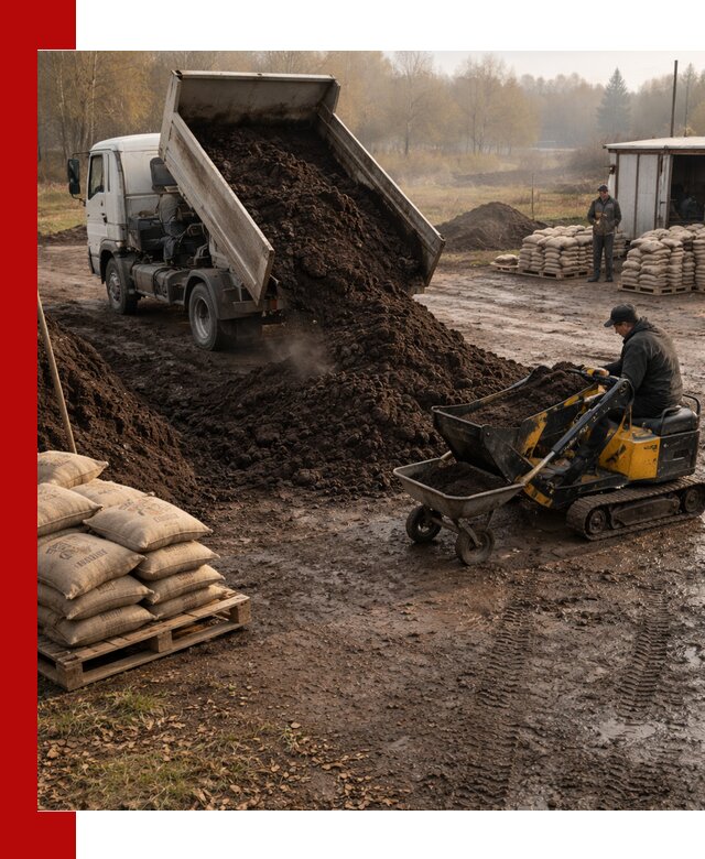 Кислый торф в доставке по выгодным ценам в Тутаеве