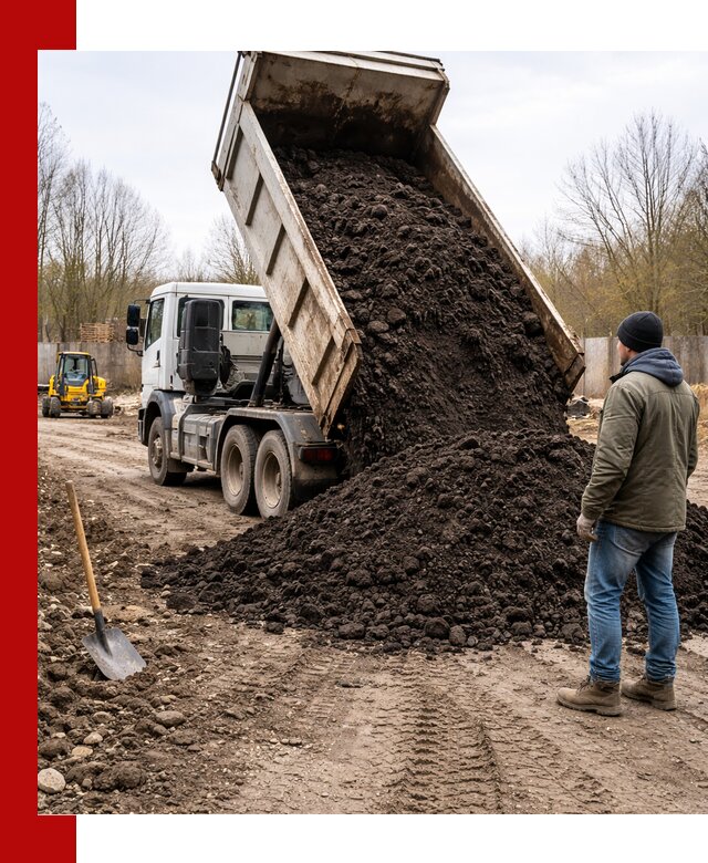Доставка чернозема навалом в Тутаеве быстро и выгодно