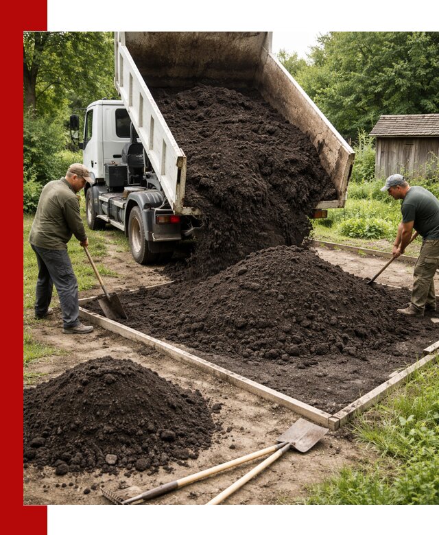 Купить чистый чернозем для огорода с доставкой в Тутаеве