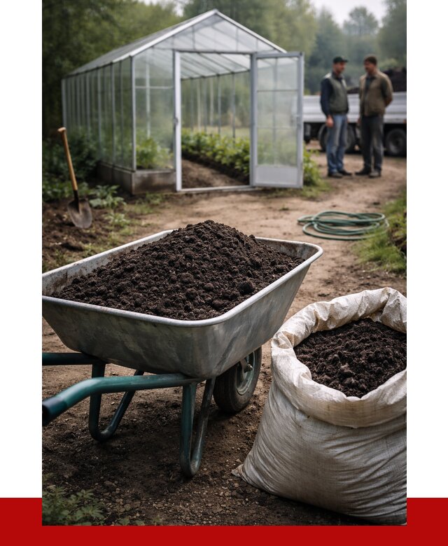 Чернозем для теплицы в Тутаеве с доставкой от 1573 р. | ПРОНЕРУДТтв