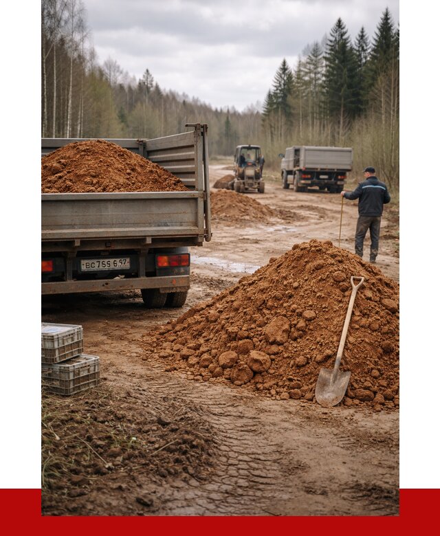 Глина и суглинки в Тутаеве от 4718 р. за куб | ПРОНЕРУДТтв