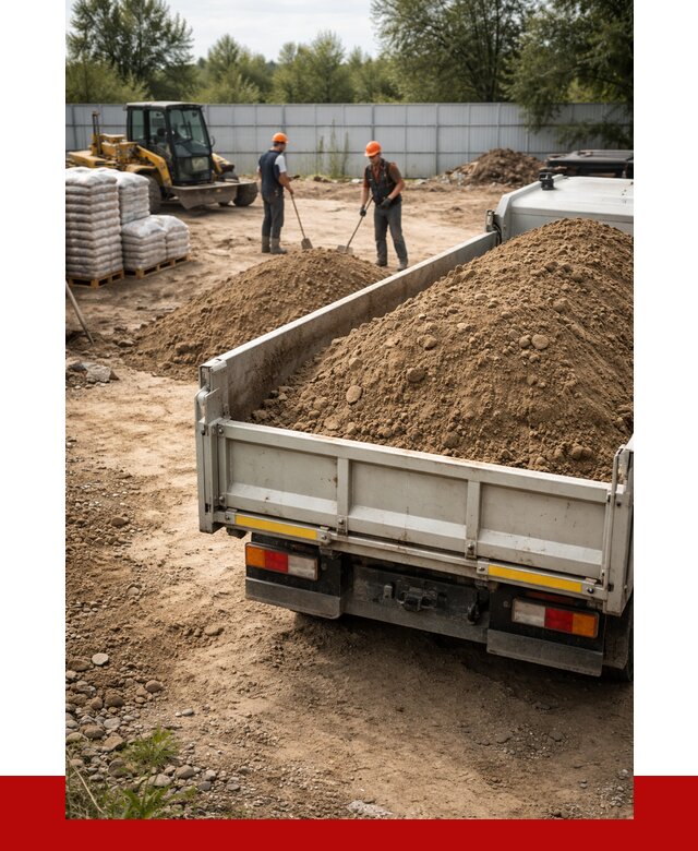 Супесь с доставкой в Тутаеве от 2569 р. за куб | ПРОНЕРУДТтв