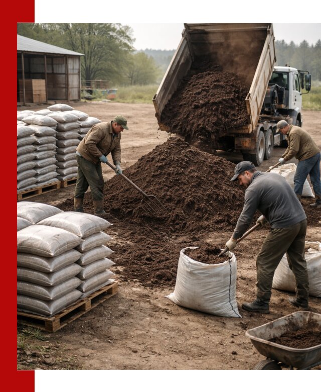 Доставка компоста оптом и в розницу в Тутаеве