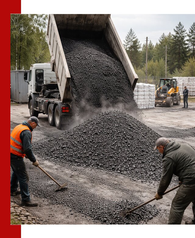 Доставка и продажа асфальтного гранулята в Тутаеве
