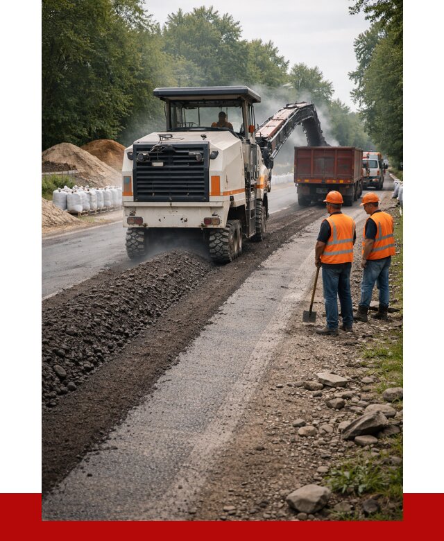 Фрезерованный асфальт в Тутаеве от 2306 р./куб. | ПРОНЕРУДТтв
