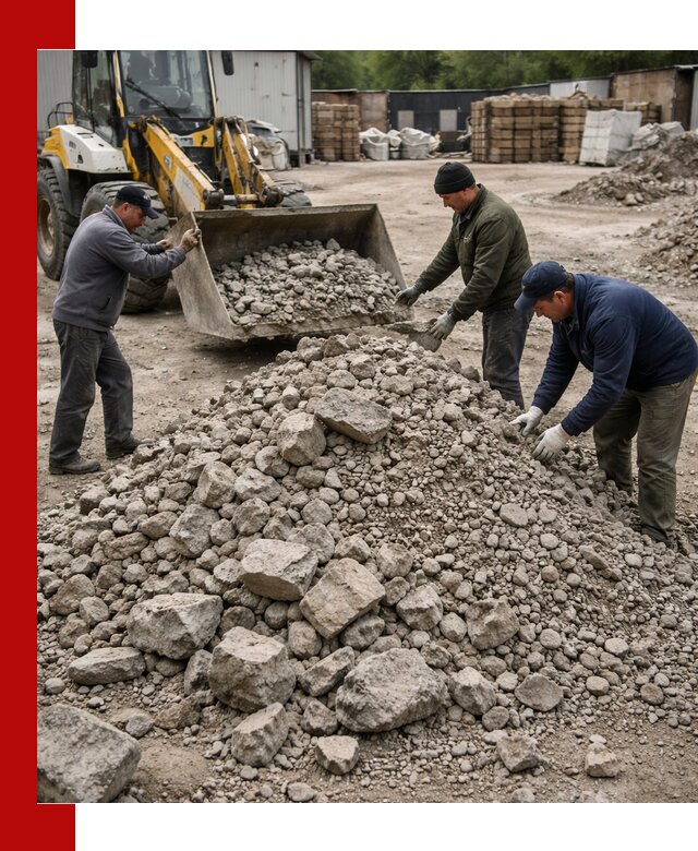 Демонтаж и вывоз бой бетона в Тутаеве