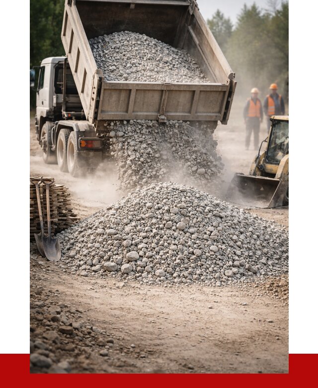 Купить дробленый бетон в Тутаеве от 1782 р./куб | ПРОНЕРУДТтв