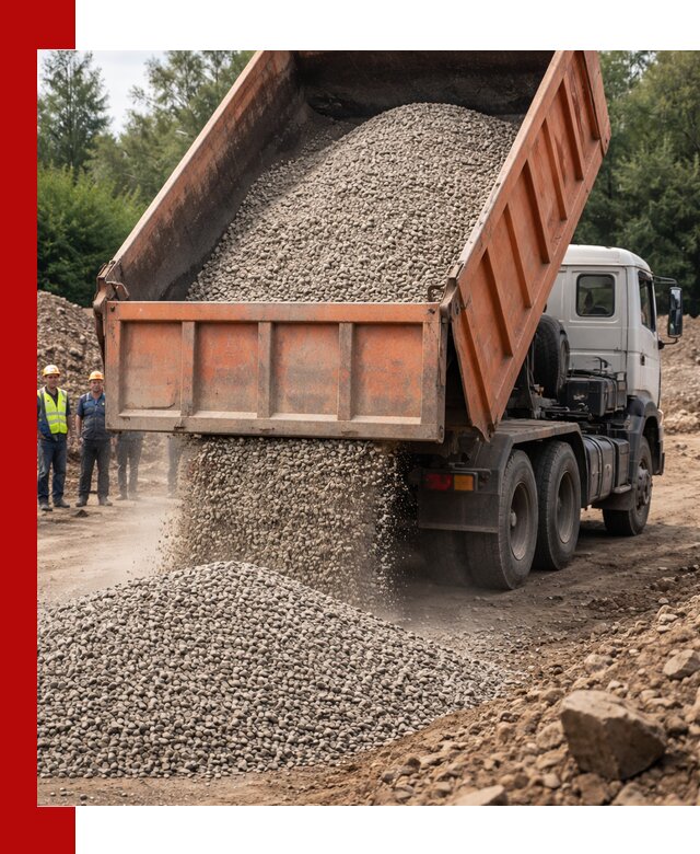 Доставка сыпучих материалов самосвалом в Тутаеве быстро и надежно