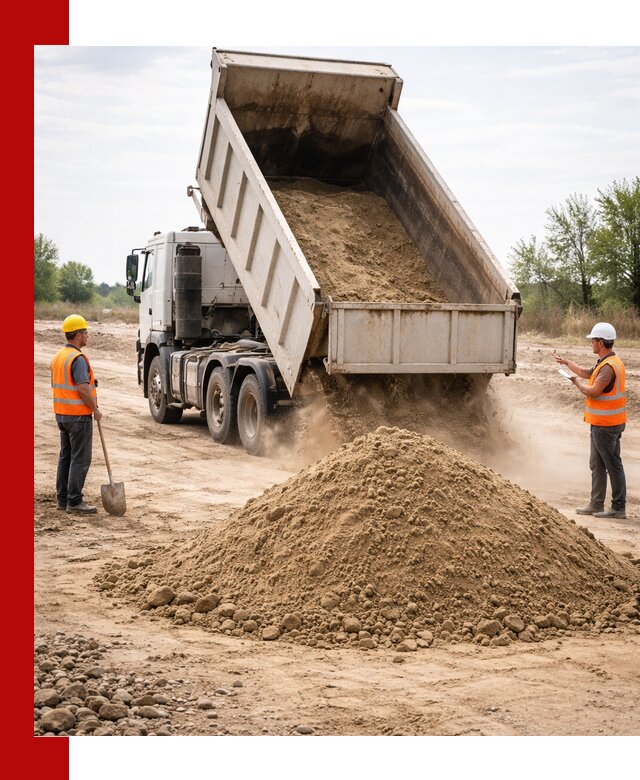 Доставка самосвалом 15 кубов в Тутаеве за город и по городу