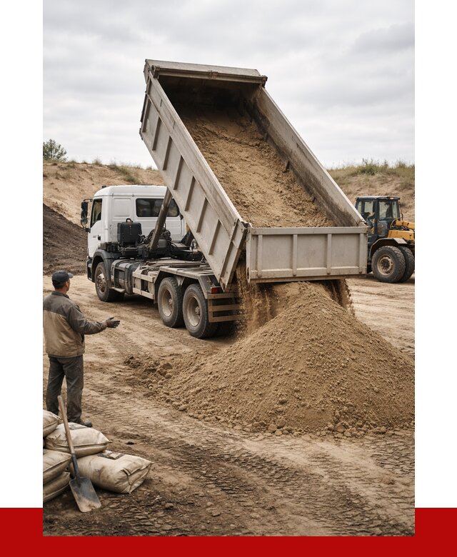 Доставка самосвалом 20 кубов в Тутаеве от 7863 р. | ПРОНЕРУДТтв