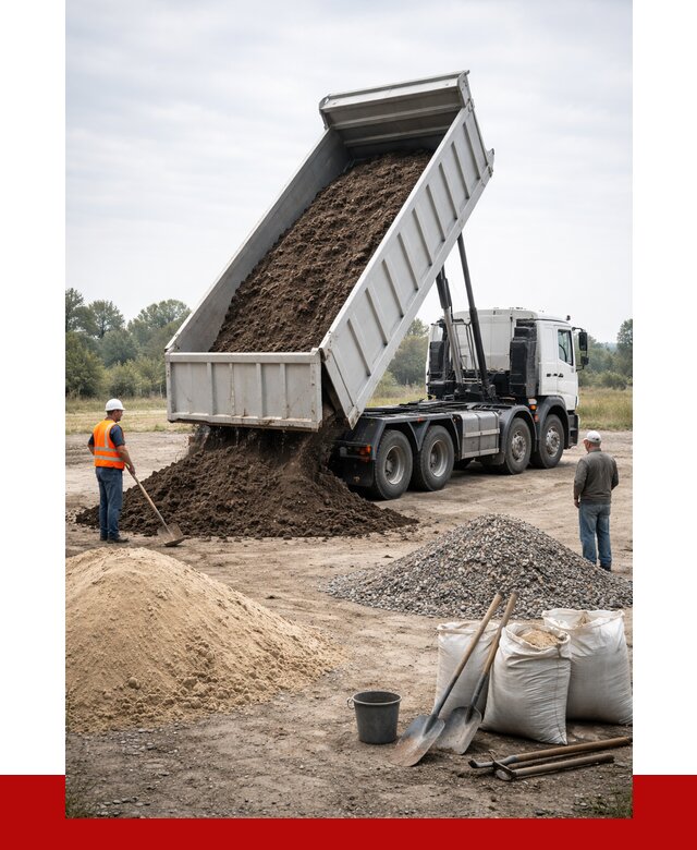 Доставка самосвалом 30 кубов в Тутаеве от 8911 р. | ПРОНЕРУДТтв