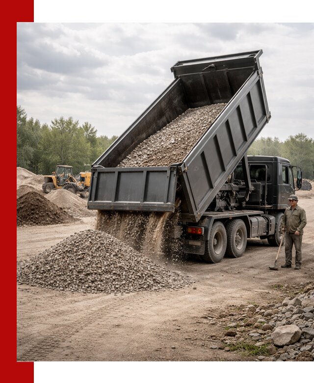 Доставка самосвалом 30 м3 по выгодным ценам в Тутаеве