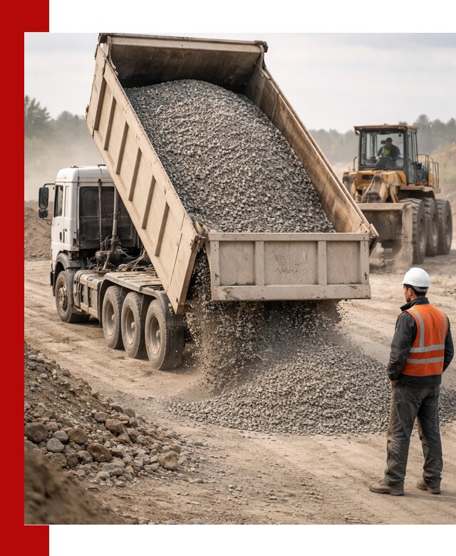 Доставка самосвалом 40 кубов цемента и сыпучих в Тутаеве