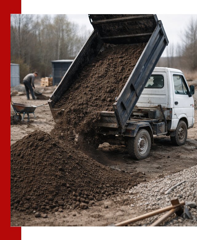 Аренда минисамосвала в Тутаеве для доставки сыпучих материалов