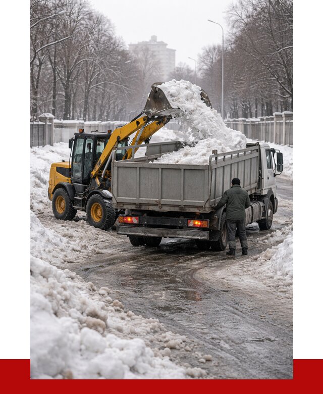 Вывоз снега с погрузкой в Тутаеве от 3669 р. ПРОНЕРУДТтв