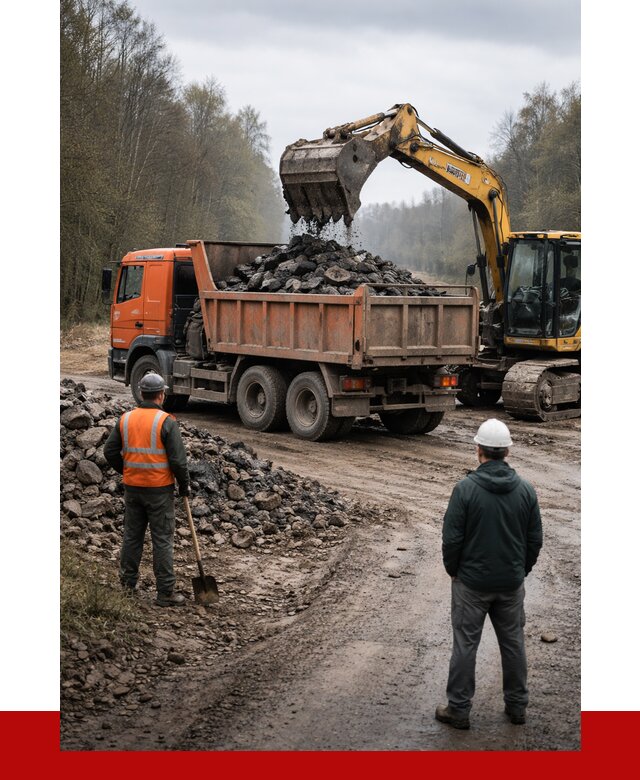 Вывоз асфальта в Тутаеве от 4718 р. самосвалом ПРОНЕРУДТтв