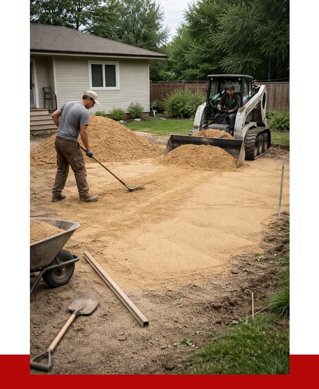 Отсыпка участка песком в Тутаеве, от 2621 р., ПРОНЕРУДТтв