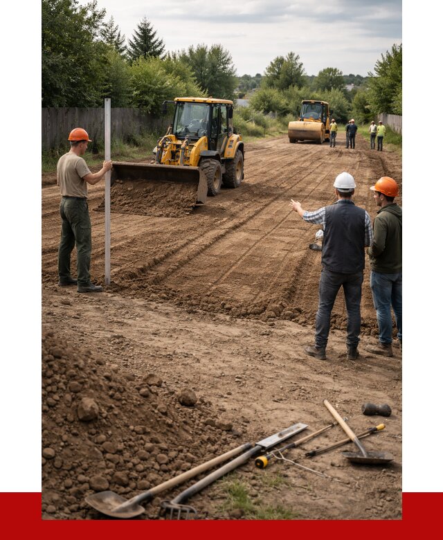 Планировка участка грунтом в Тутаеве от 4718 р ПРОНЕРУДТтв