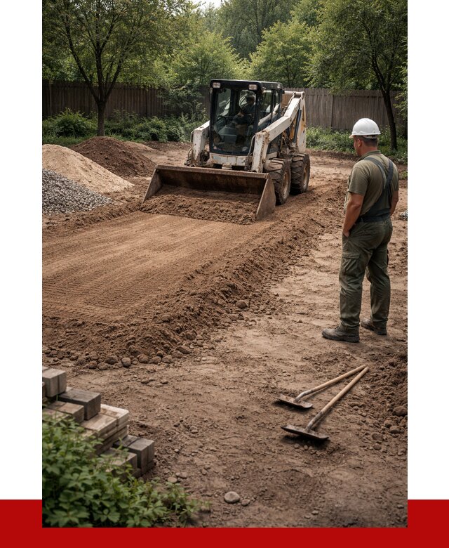 Выравнивание участка под ключ в Тутаеве от 3669 р. | ПРОНЕРУДТтв