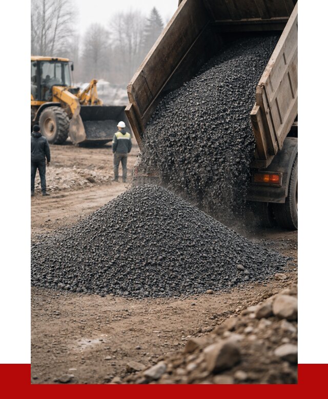 Асфальтовая крошка в Тутаеве с доставкой от 1887 р. | ПРОНЕРУДТтв